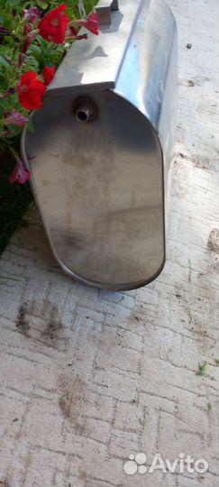 Бак из нержавейки для горячей воды в баню