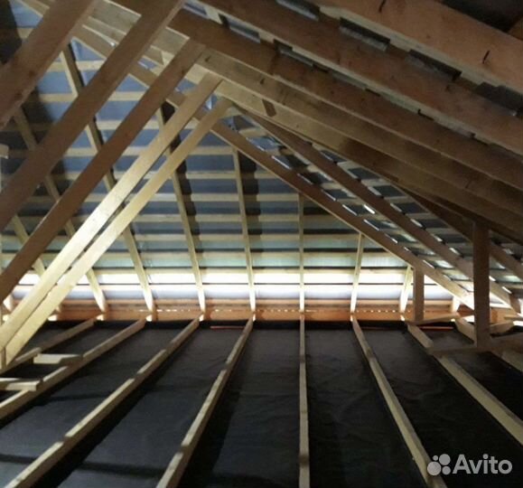 Утепление крыши пенобетоном эковата