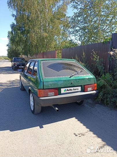 ВАЗ 2109 1.5 МТ, 1998, 44 000 км