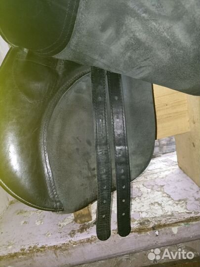 Седло для лошади с ручкой бу