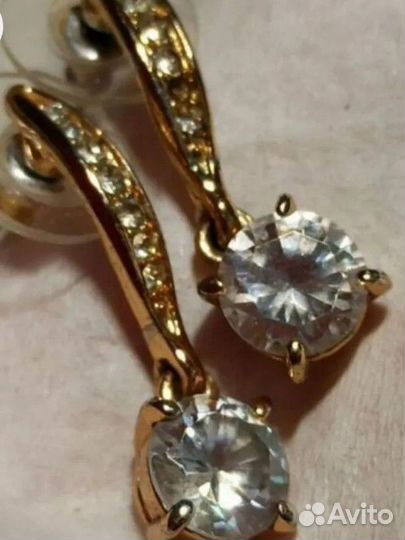 Бижутерия серьги и кольца пакетом