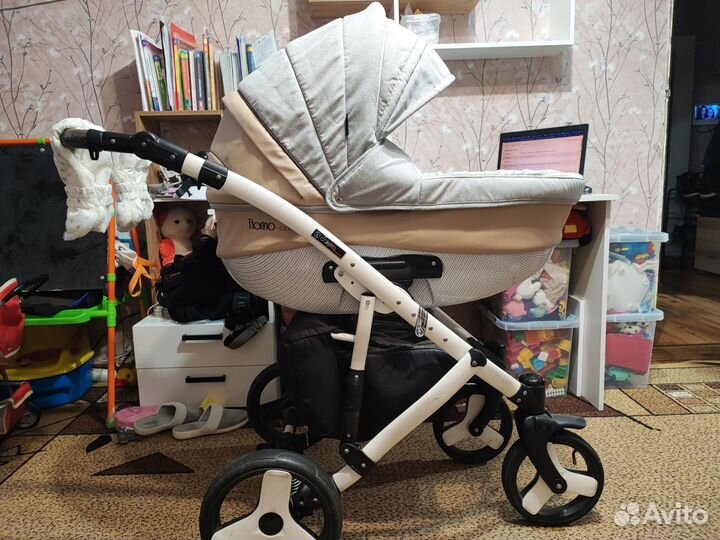 Коляска 2в1 лето-зима для детей от 0 до 4х