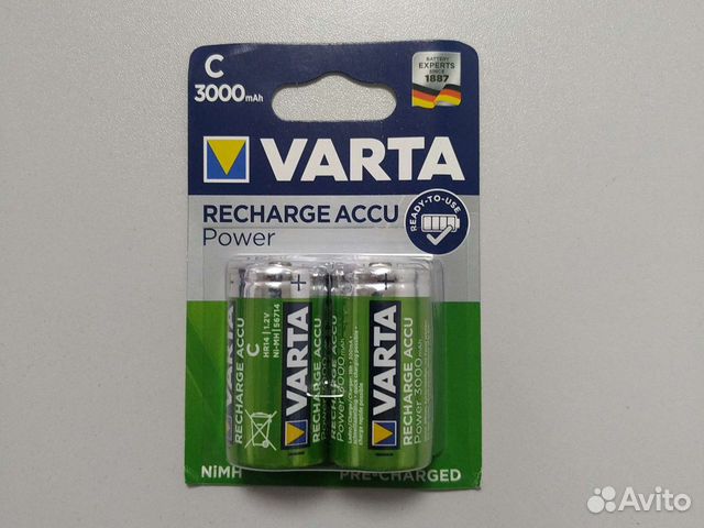 Аккумулятор Varta тип C формат 14 NiMH 3000