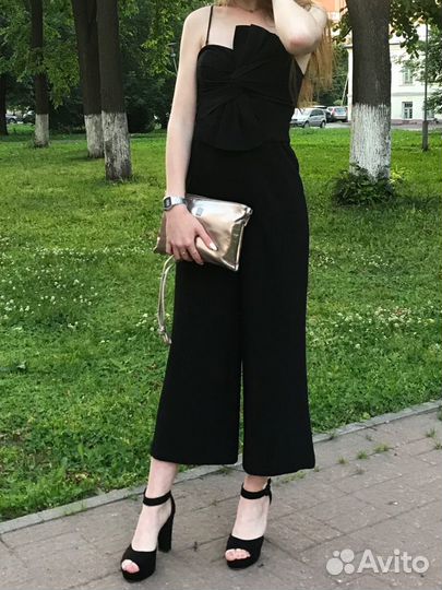 Брючный комбинезон Gina tricot вечерний