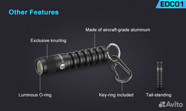 Фонарь Lumintop EDC01