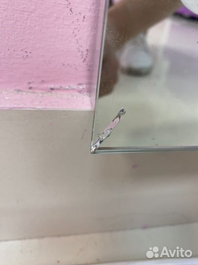 Гримерное зеркало с лампочками