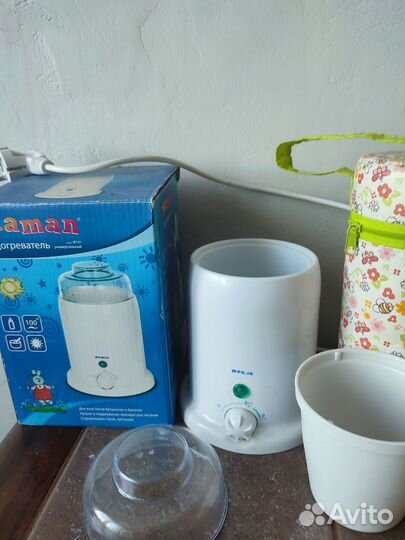Подогреватель для бутылочек и термоконтейнер