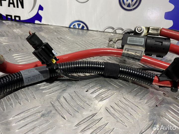 Плюсовой провод акб с пиропатроном BMW E65