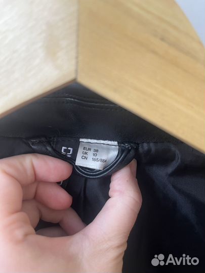 Куртка кожаная женская 38 р