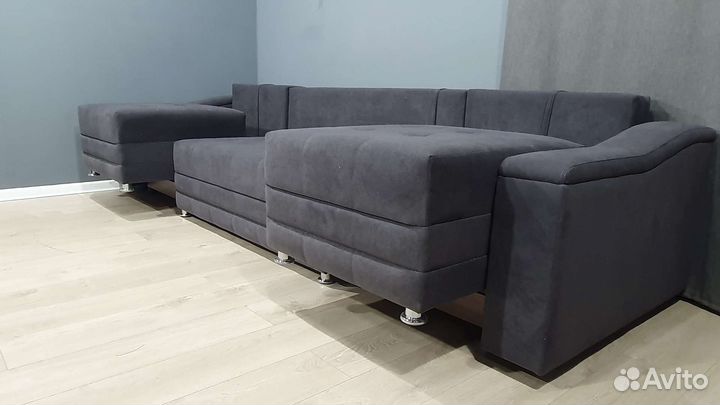 П образный диван