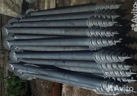 Винтовые сваи для навесов 102*2000