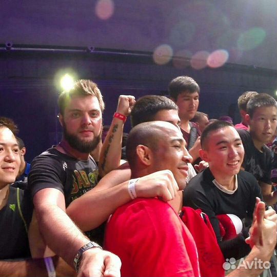 Перчатки hayabusa с автографом Жозе Алдо