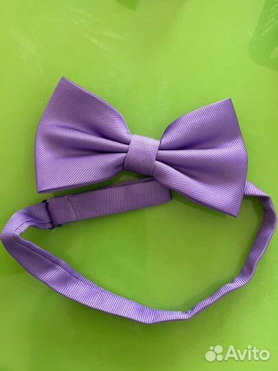 Бабочка мужской детский галстук фиолетовый