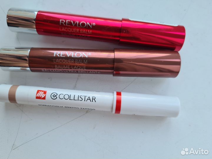 Карандаш для губ Revlon, брови Collistar