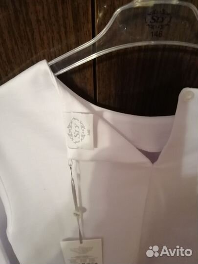 Блузка школьная 146 новая