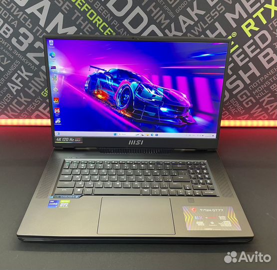 MSI Titan GT77 i9-12900HX/RTX3080ti/32/2 Чек днс