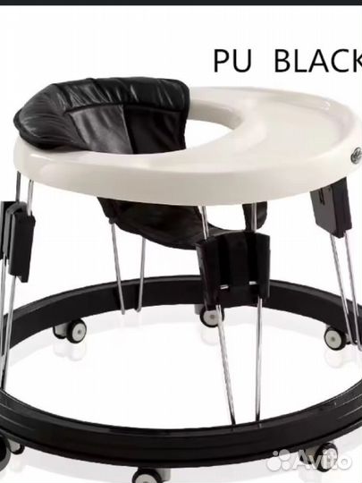 Ходунки красно-белого цвета, состояние нормальное