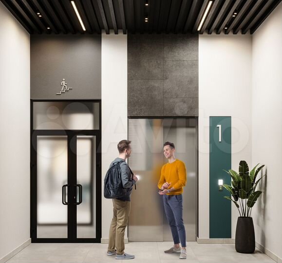 2-к. квартира, 51,2 м², 19/23 эт.