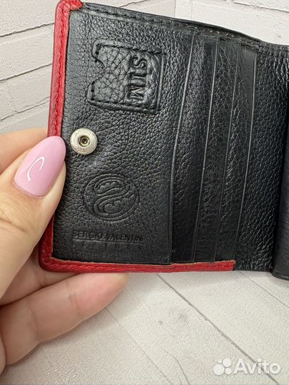 Кошелек женский натуральная кожа Италия
