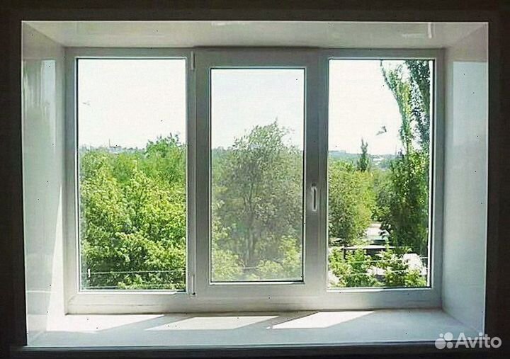 Алюминиевые окна в наличии