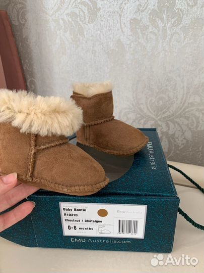 Зимние ботинки ugg 19 см