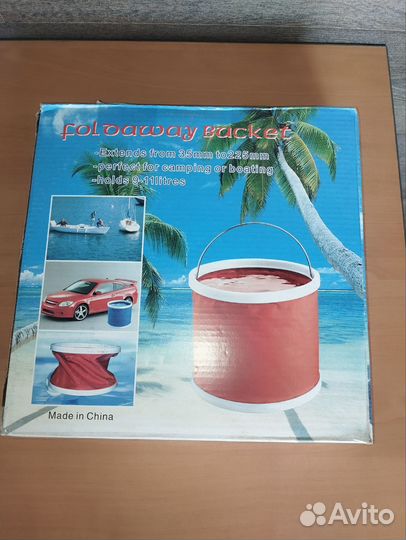 Вёдра складные, силиконовые