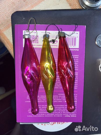 Елочные игрушки СССР