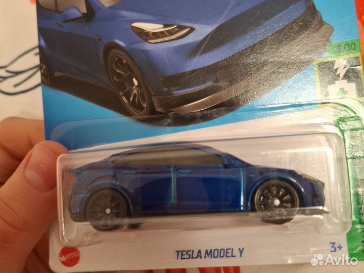 Tesla model Y hot wheels