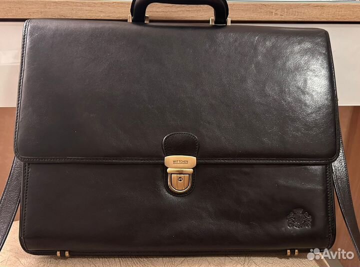 Кожаный портфель wittchen