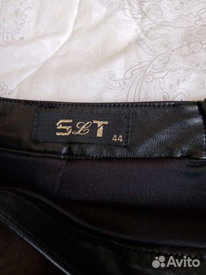 Кожаная юбка