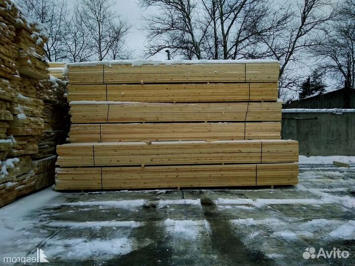 Доска обрезная оптом Осина 115мм