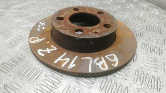 Диск тормозной задний volkswagen golf 4 (6BL14LR01