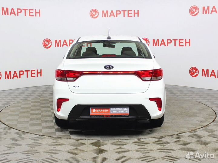 Kia Rio 1.4 МТ, 2020, 95 888 км