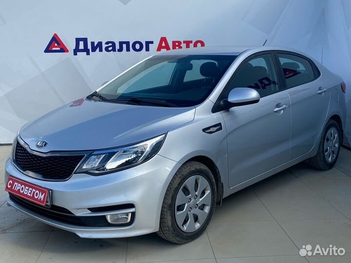 Kia Rio 1.4 МТ, 2016, 65 873 км