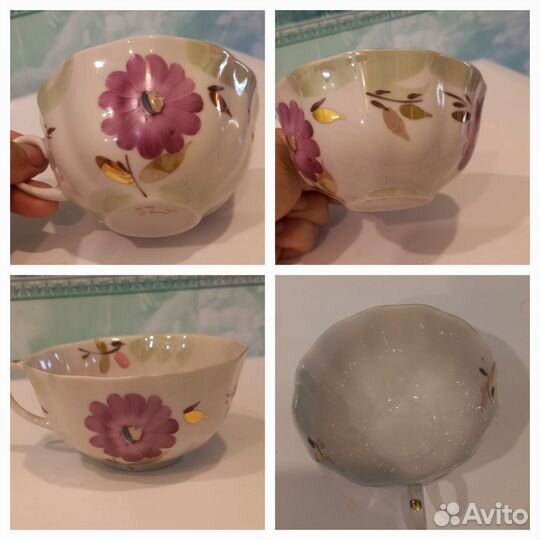 Чашка сахарница СССР винтаж