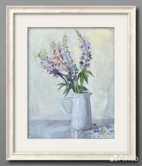 Картина маслом. Цветы