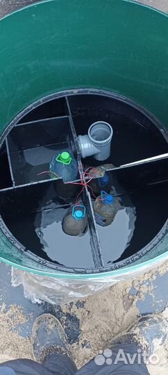 Монтаж автономной канализации без откачки