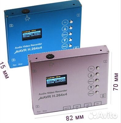 GPS-Видеорегистратор mAVR H.264x4 Забронирован