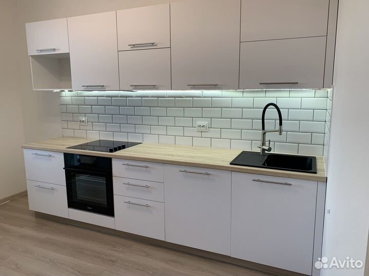 Прямая кухня новая мдф ксп:21753