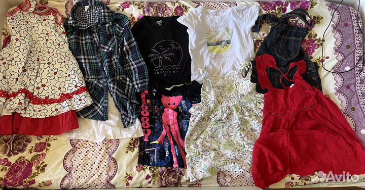 Одежда детскаЯ zara пакетом на девочку 110 116