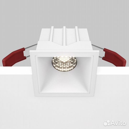 Встраиваемый светильник Alfa DL043-01-10W4K-SQ-W