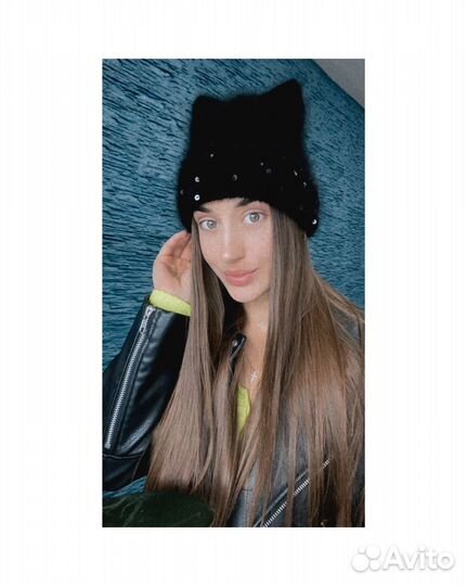 Шапочка из ангоры