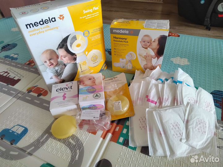 Молокоотсос medela swing flex электрический