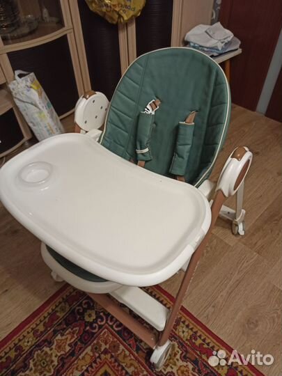 Стульчик для кормления happy baby berny v2