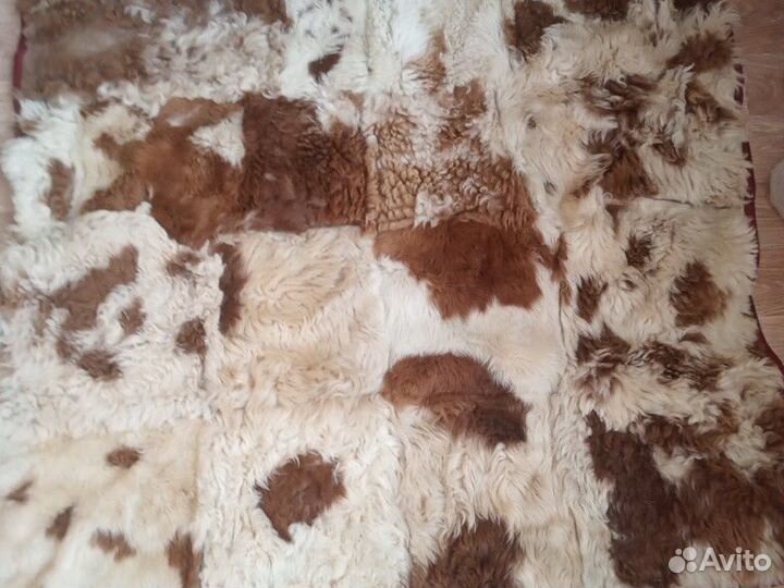 Коврик из натуральной овчины