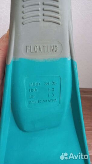 Ласты детские для плавания 34-35