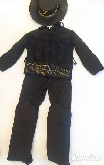 Костюм Зорро для мальчика 100см