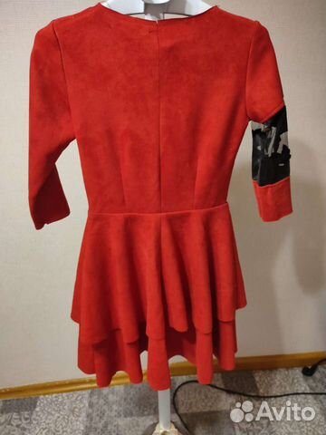 Красное платье 42-44
