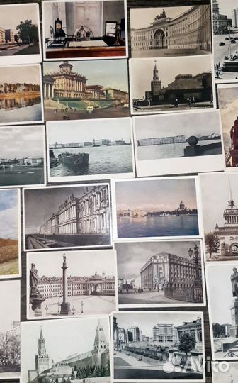 23 открытки прошлого века, Москва, Ленинград СССР