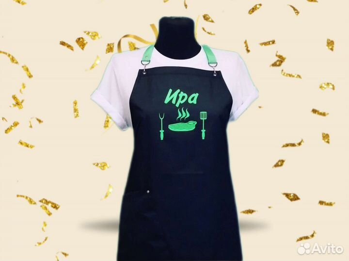 Фартук для кухни с логотипом